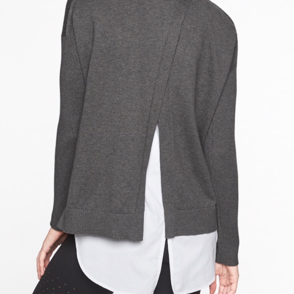 Highland crossback sweater by Athleta